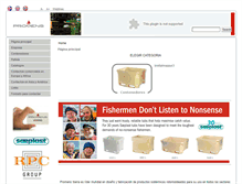 Tablet Screenshot of iberia.promens.com